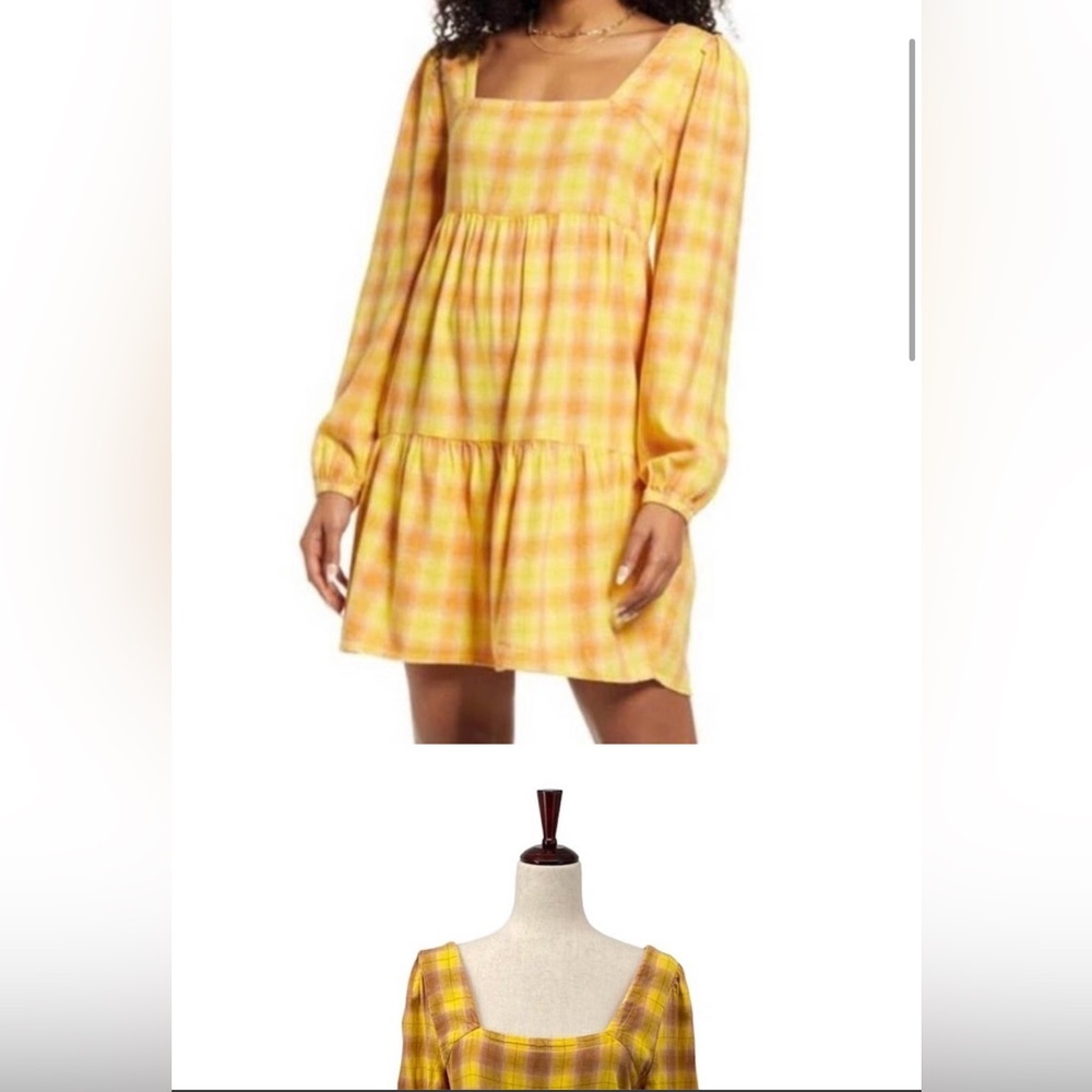 BNWT plaid bp sundress J